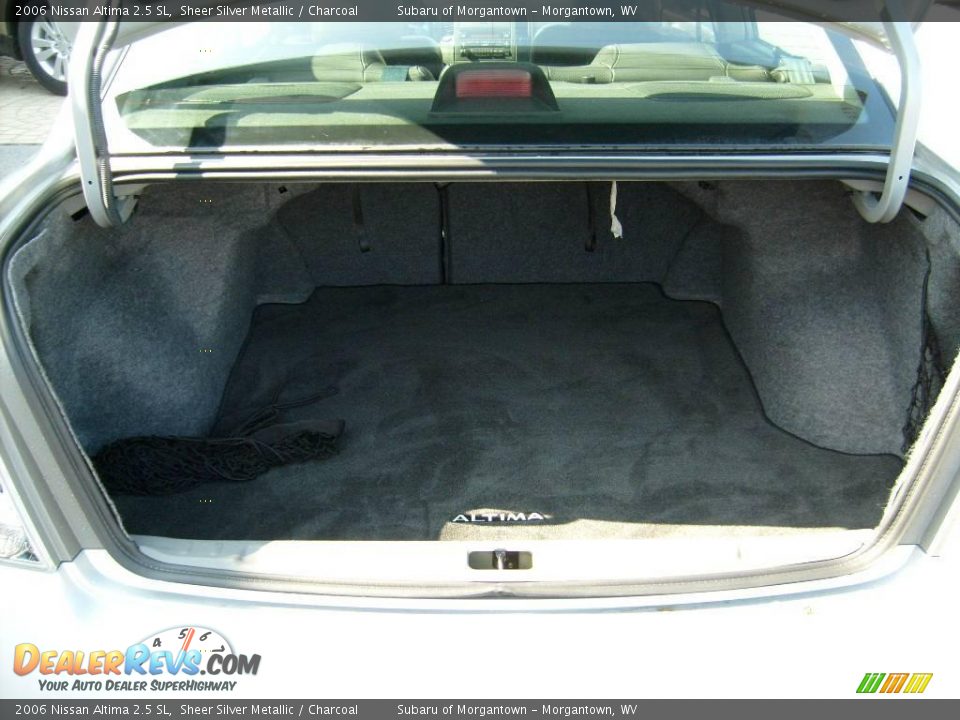 2006 Nissan Altima 2.5 SL Sheer Silver Metallic / Charcoal Photo #16