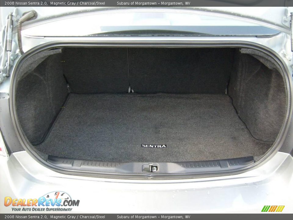 2008 Nissan Sentra 2.0 Magnetic Gray / Charcoal/Steel Photo #15