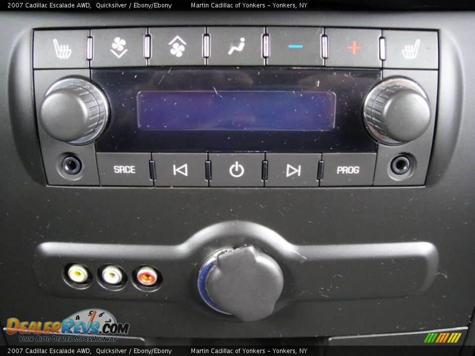 2007 Cadillac Escalade AWD Quicksilver / Ebony/Ebony Photo #18