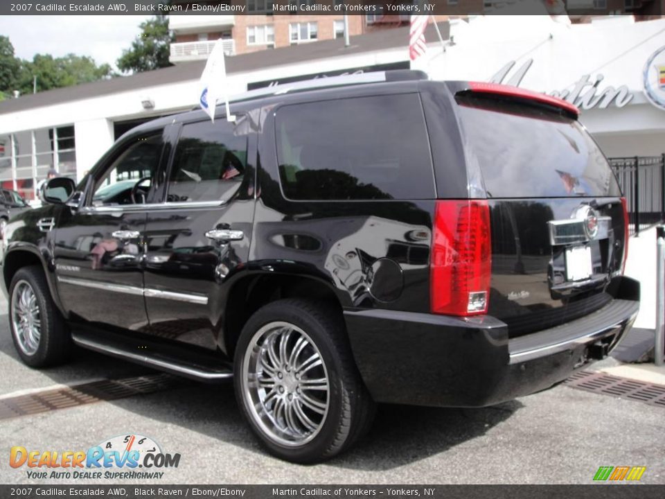 2007 Cadillac Escalade AWD Black Raven / Ebony/Ebony Photo #4