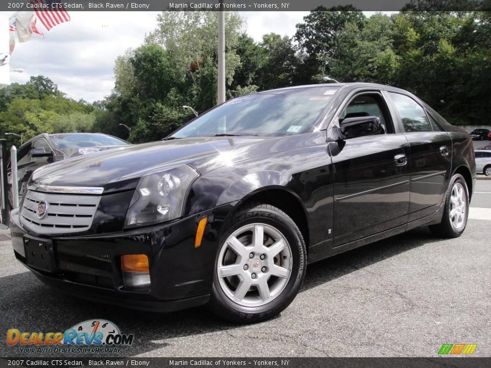 2007 Cadillac CTS Sedan Black Raven / Ebony Photo #1