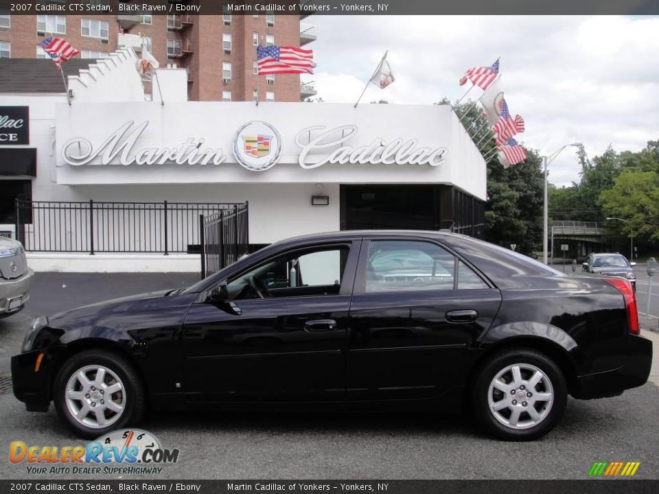2007 Cadillac CTS Sedan Black Raven / Ebony Photo #3