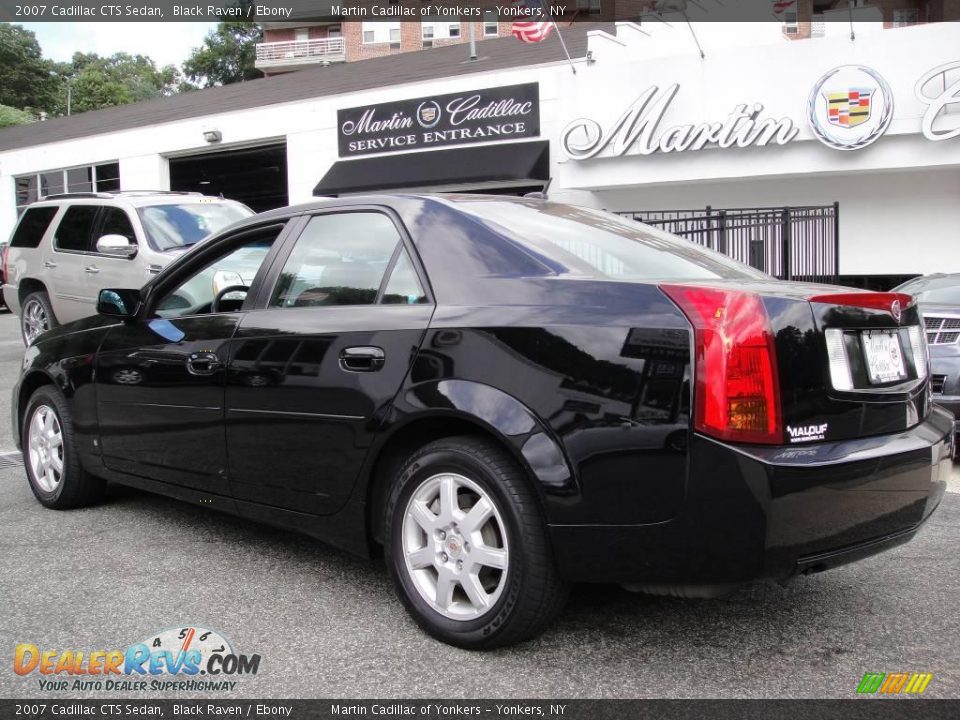 2007 Cadillac CTS Sedan Black Raven / Ebony Photo #4