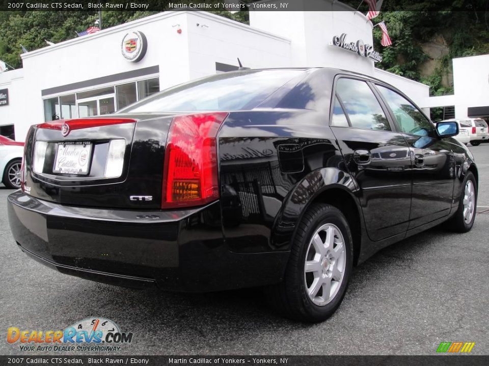 2007 Cadillac CTS Sedan Black Raven / Ebony Photo #6