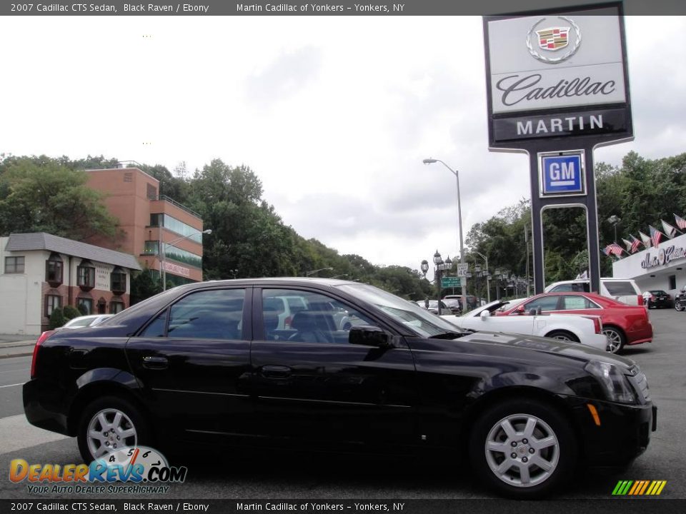 2007 Cadillac CTS Sedan Black Raven / Ebony Photo #7