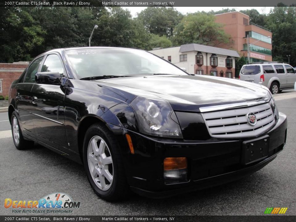 2007 Cadillac CTS Sedan Black Raven / Ebony Photo #8