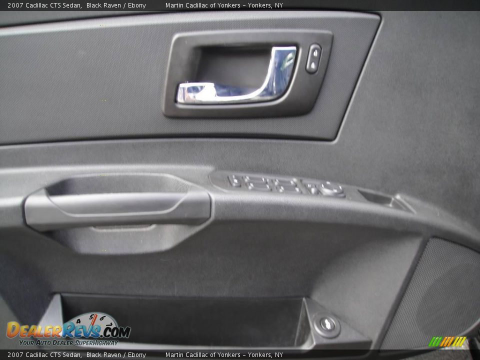 2007 Cadillac CTS Sedan Black Raven / Ebony Photo #10