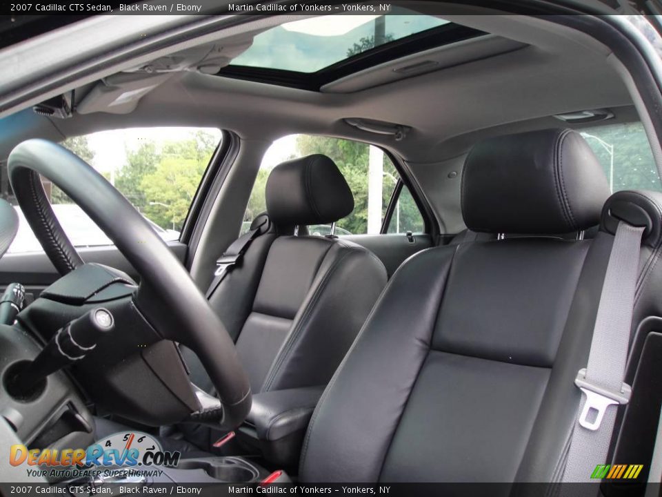 2007 Cadillac CTS Sedan Black Raven / Ebony Photo #11