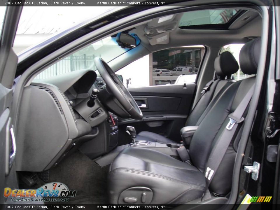 2007 Cadillac CTS Sedan Black Raven / Ebony Photo #12