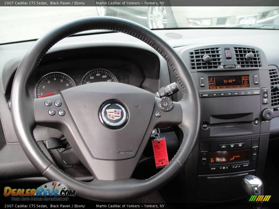 2007 Cadillac CTS Sedan Black Raven / Ebony Photo #13