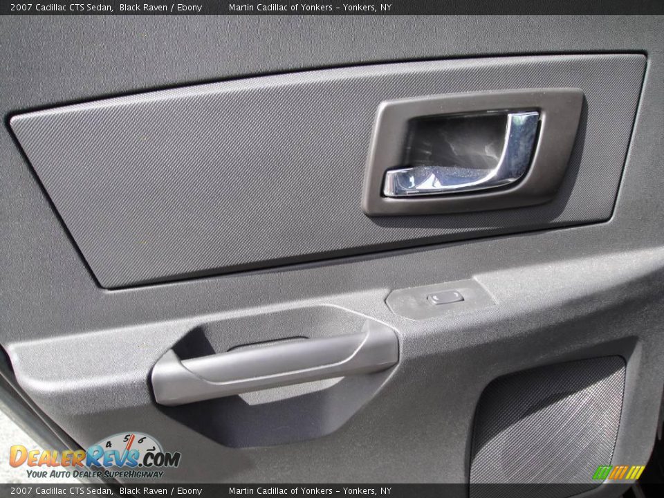 2007 Cadillac CTS Sedan Black Raven / Ebony Photo #14