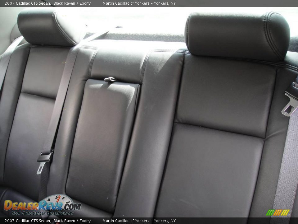 2007 Cadillac CTS Sedan Black Raven / Ebony Photo #15