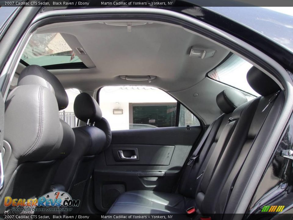 2007 Cadillac CTS Sedan Black Raven / Ebony Photo #16