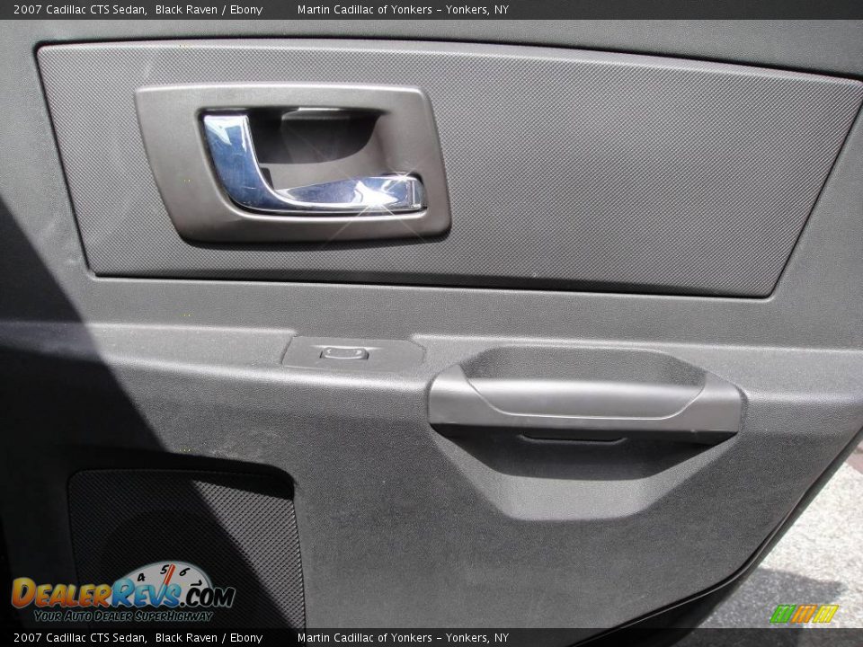 2007 Cadillac CTS Sedan Black Raven / Ebony Photo #18