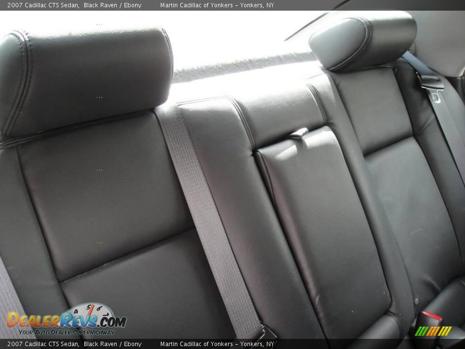 2007 Cadillac CTS Sedan Black Raven / Ebony Photo #19