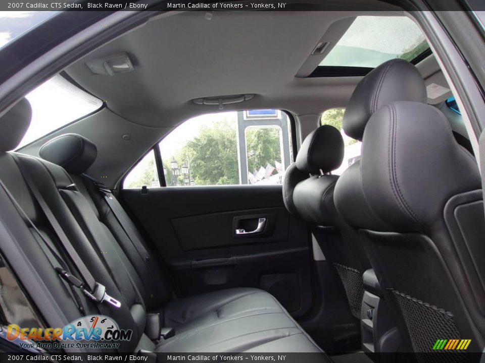2007 Cadillac CTS Sedan Black Raven / Ebony Photo #20
