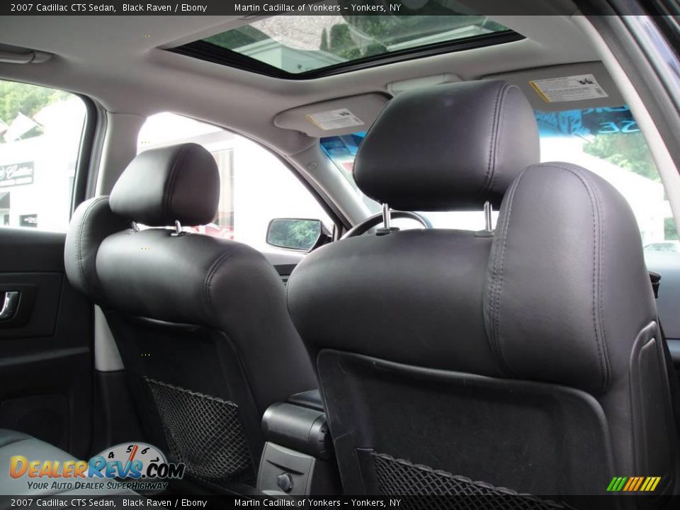 2007 Cadillac CTS Sedan Black Raven / Ebony Photo #21