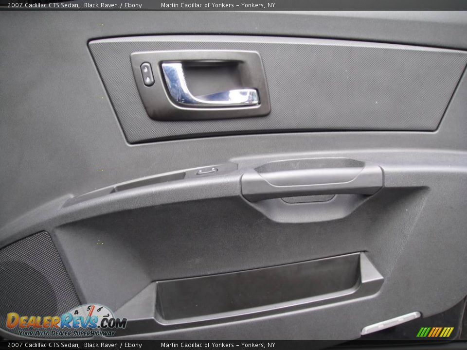 2007 Cadillac CTS Sedan Black Raven / Ebony Photo #22
