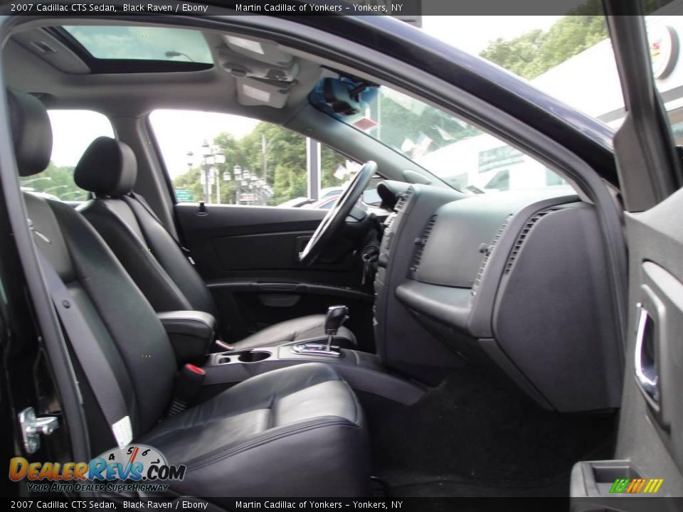 2007 Cadillac CTS Sedan Black Raven / Ebony Photo #24