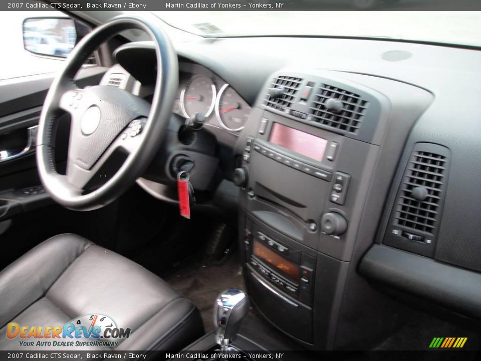 2007 Cadillac CTS Sedan Black Raven / Ebony Photo #25