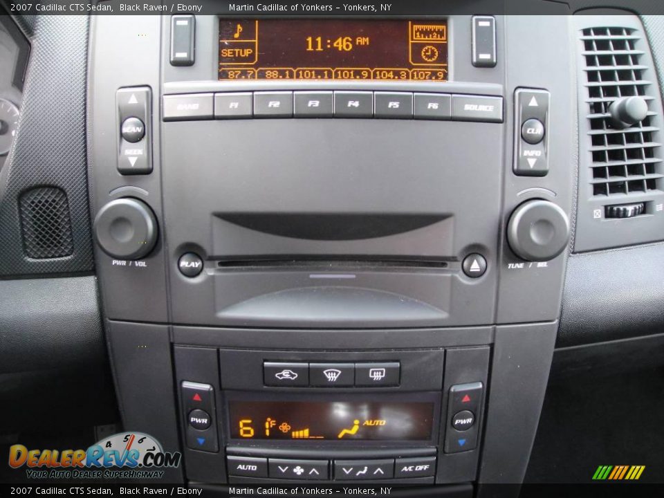 2007 Cadillac CTS Sedan Black Raven / Ebony Photo #26