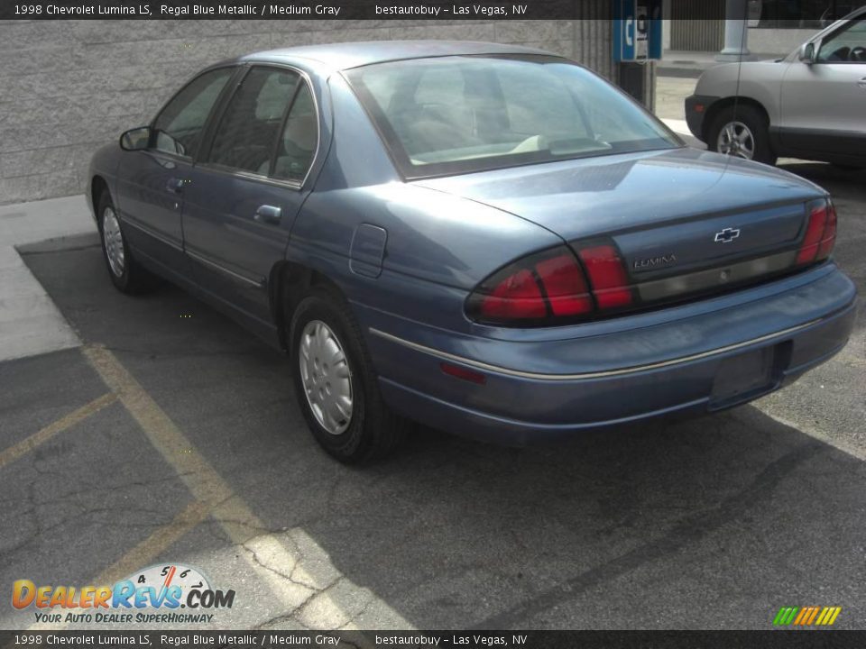 1998 Chevrolet Lumina LS Regal Blue Metallic / Medium Gray Photo #2