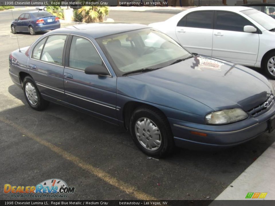 1998 Chevrolet Lumina LS Regal Blue Metallic / Medium Gray Photo #4