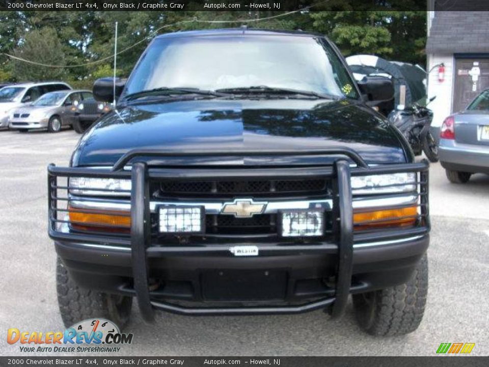 2000 Chevrolet Blazer LT 4x4 Onyx Black / Graphite Gray Photo #1