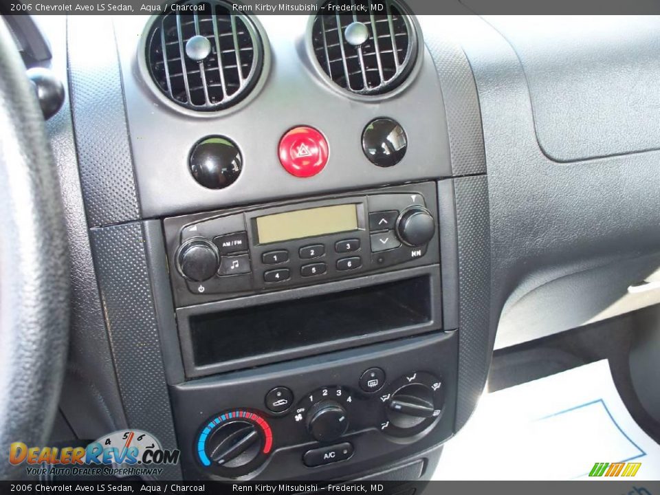 2006 Chevrolet Aveo LS Sedan Aqua / Charcoal Photo #6