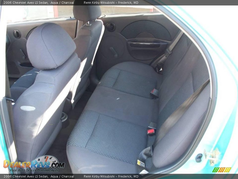 2006 Chevrolet Aveo LS Sedan Aqua / Charcoal Photo #8