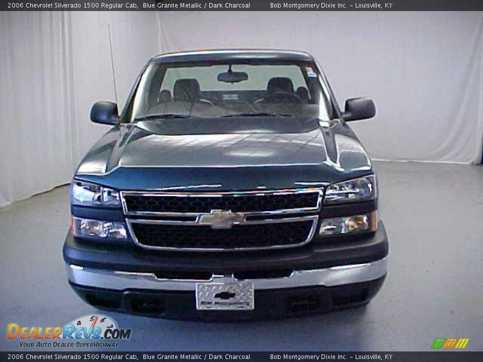 2006 Chevrolet Silverado 1500 Regular Cab Blue Granite Metallic / Dark Charcoal Photo #2