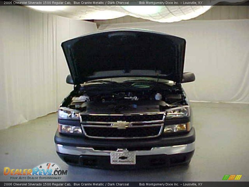 2006 Chevrolet Silverado 1500 Regular Cab Blue Granite Metallic / Dark Charcoal Photo #4