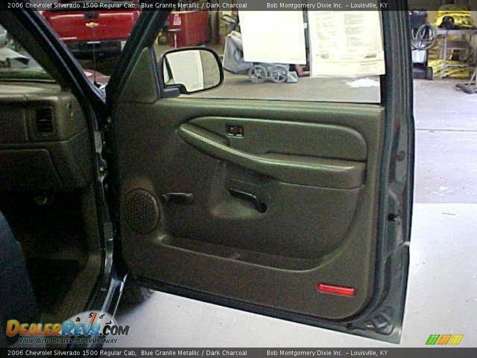 2006 Chevrolet Silverado 1500 Regular Cab Blue Granite Metallic / Dark Charcoal Photo #6