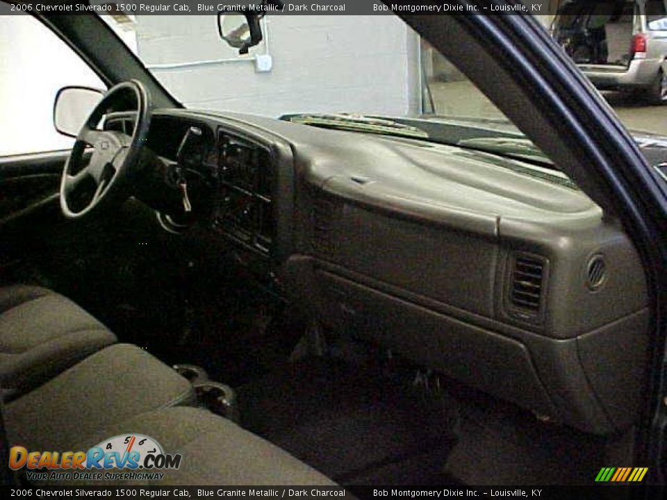2006 Chevrolet Silverado 1500 Regular Cab Blue Granite Metallic / Dark Charcoal Photo #7