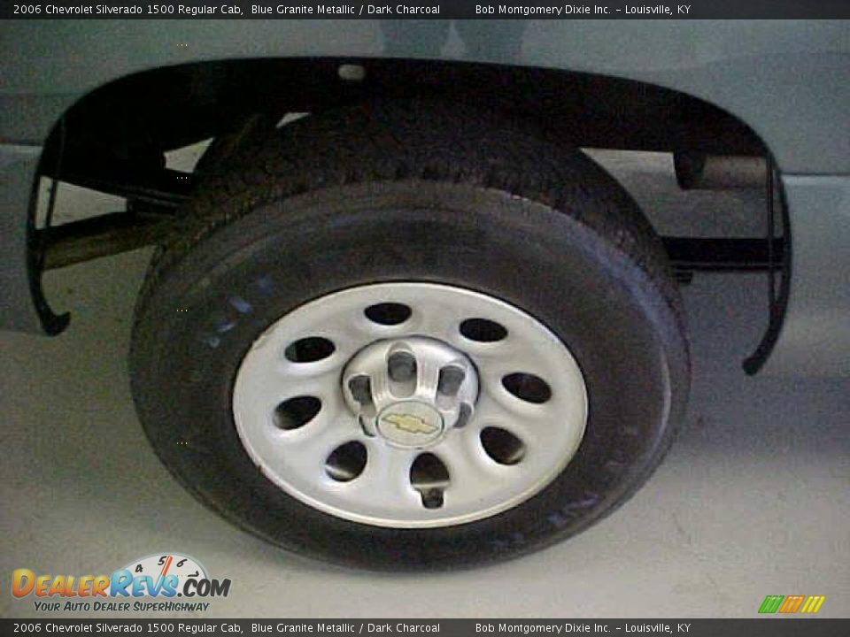 2006 Chevrolet Silverado 1500 Regular Cab Blue Granite Metallic / Dark Charcoal Photo #9