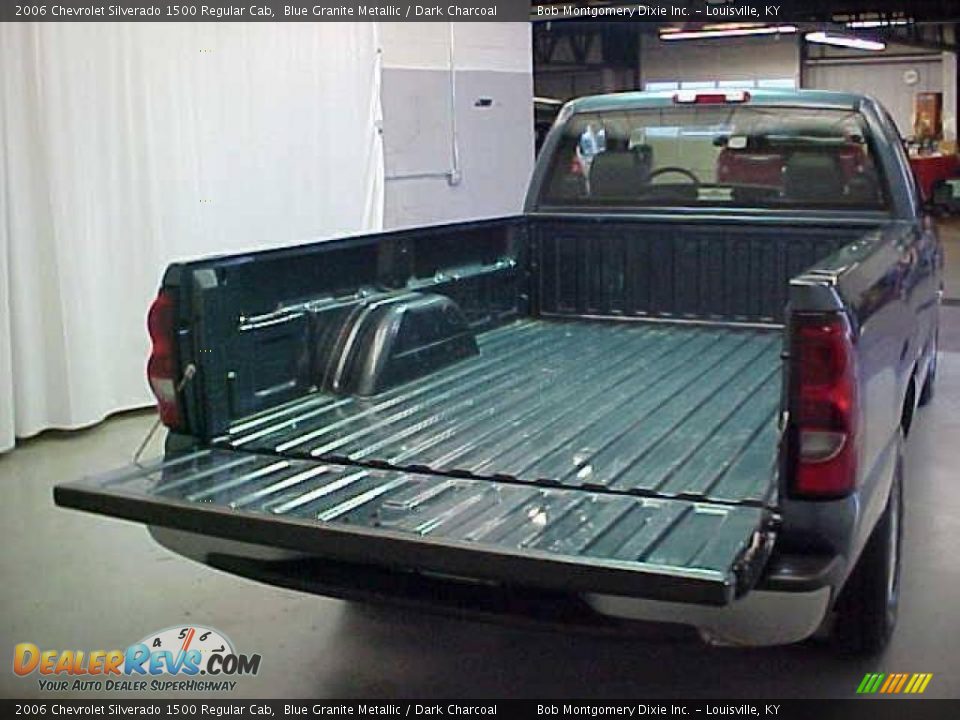 2006 Chevrolet Silverado 1500 Regular Cab Blue Granite Metallic / Dark Charcoal Photo #10