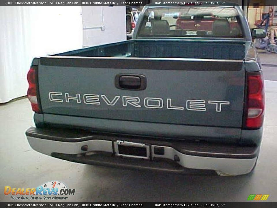 2006 Chevrolet Silverado 1500 Regular Cab Blue Granite Metallic / Dark Charcoal Photo #11