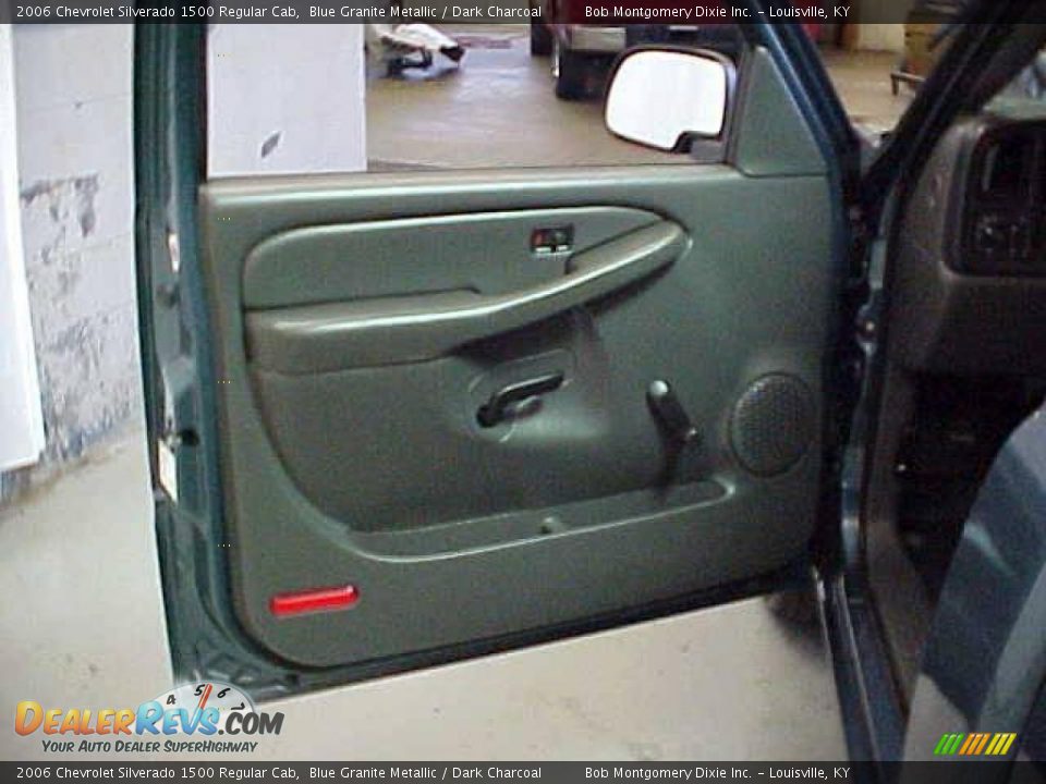 2006 Chevrolet Silverado 1500 Regular Cab Blue Granite Metallic / Dark Charcoal Photo #13