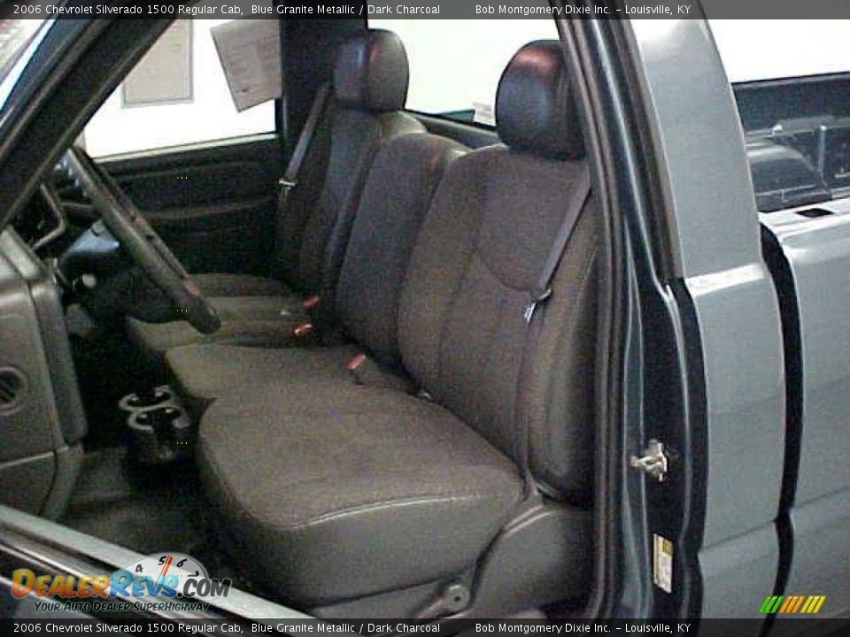 2006 Chevrolet Silverado 1500 Regular Cab Blue Granite Metallic / Dark Charcoal Photo #14