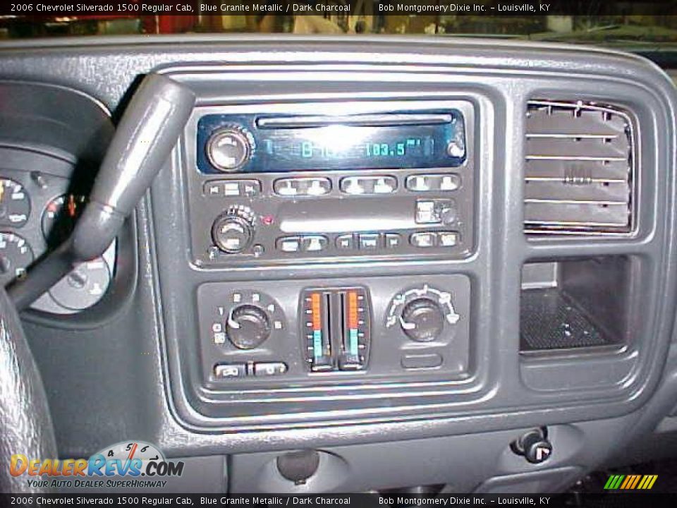 2006 Chevrolet Silverado 1500 Regular Cab Blue Granite Metallic / Dark Charcoal Photo #16
