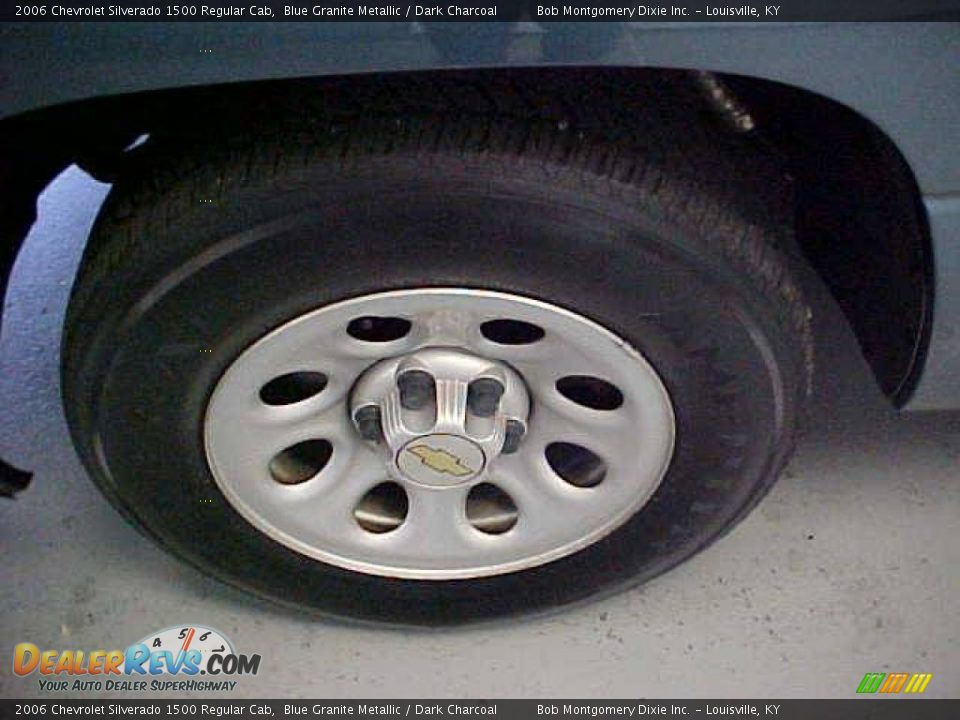 2006 Chevrolet Silverado 1500 Regular Cab Blue Granite Metallic / Dark Charcoal Photo #19