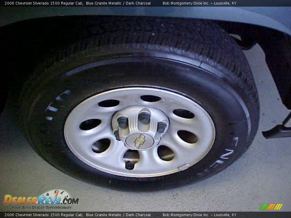 2006 Chevrolet Silverado 1500 Regular Cab Blue Granite Metallic / Dark Charcoal Photo #20