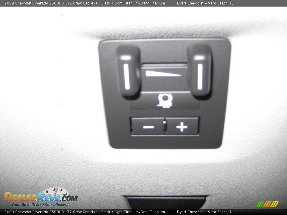2009 Chevrolet Silverado 2500HD LTZ Crew Cab 4x4 Black / Light Titanium/Dark Titanium Photo #19
