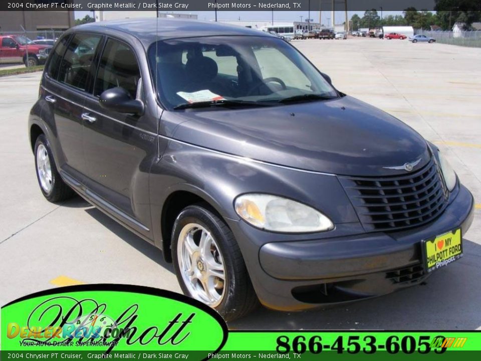2004 Chrysler PT Cruiser Graphite Metallic / Dark Slate Gray Photo #1