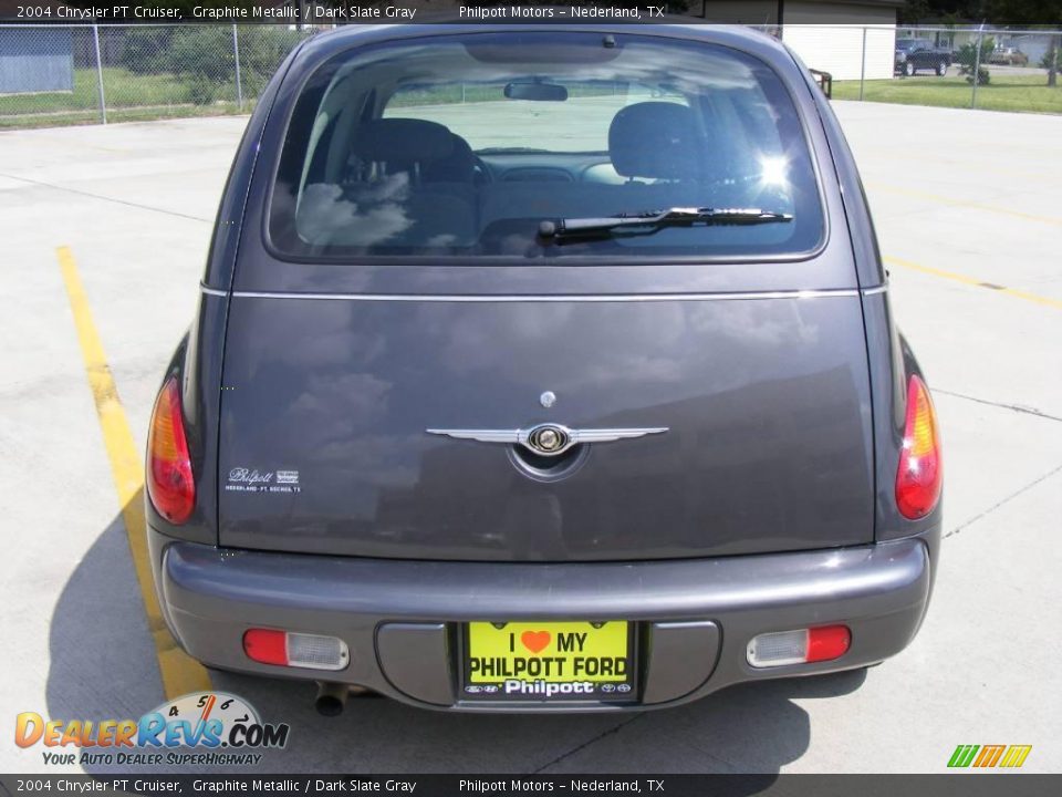 2004 Chrysler PT Cruiser Graphite Metallic / Dark Slate Gray Photo #4