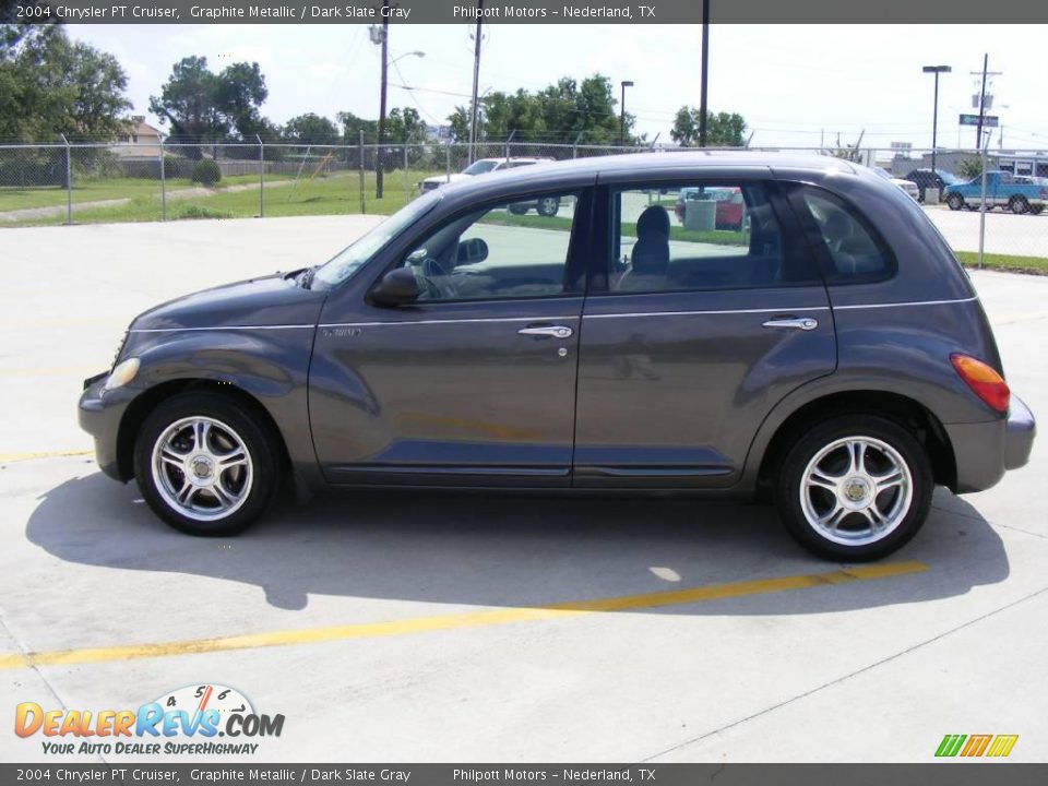 2004 Chrysler PT Cruiser Graphite Metallic / Dark Slate Gray Photo #6