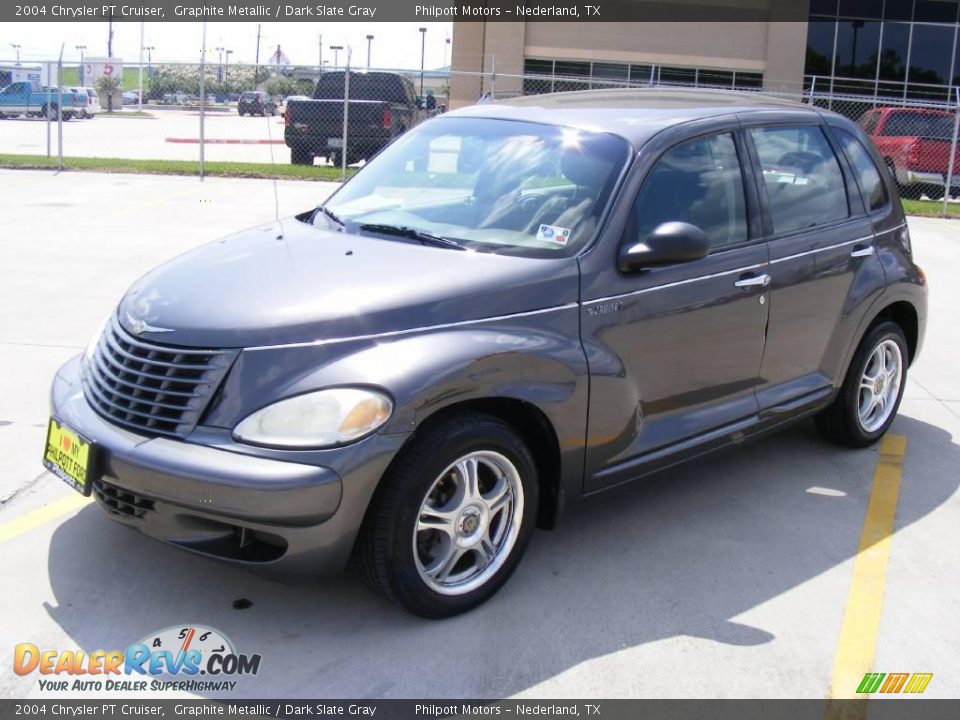 2004 Chrysler PT Cruiser Graphite Metallic / Dark Slate Gray Photo #7