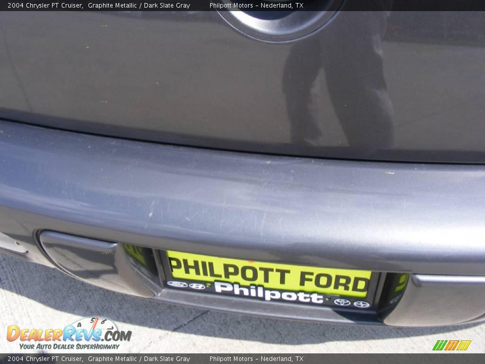 2004 Chrysler PT Cruiser Graphite Metallic / Dark Slate Gray Photo #23