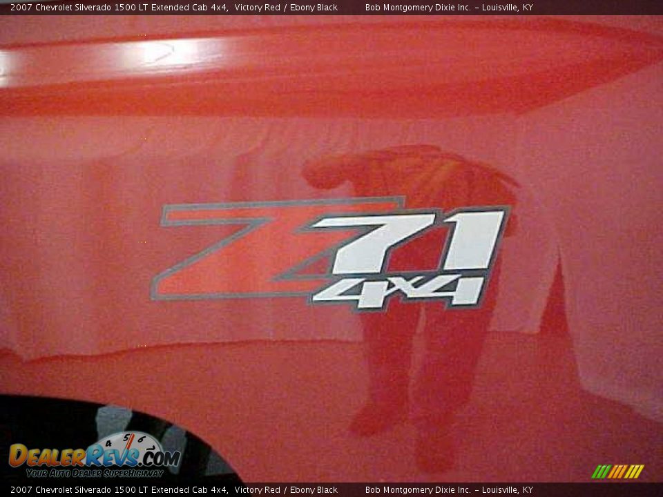 2007 Chevrolet Silverado 1500 LT Extended Cab 4x4 Victory Red / Ebony Black Photo #14