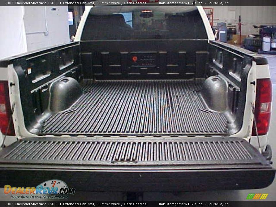 2007 Chevrolet Silverado 1500 LT Extended Cab 4x4 Summit White / Dark Charcoal Photo #12